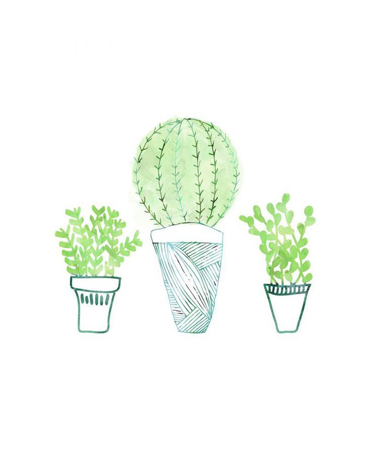 Free Succulent Artwork - Petite Modern Life